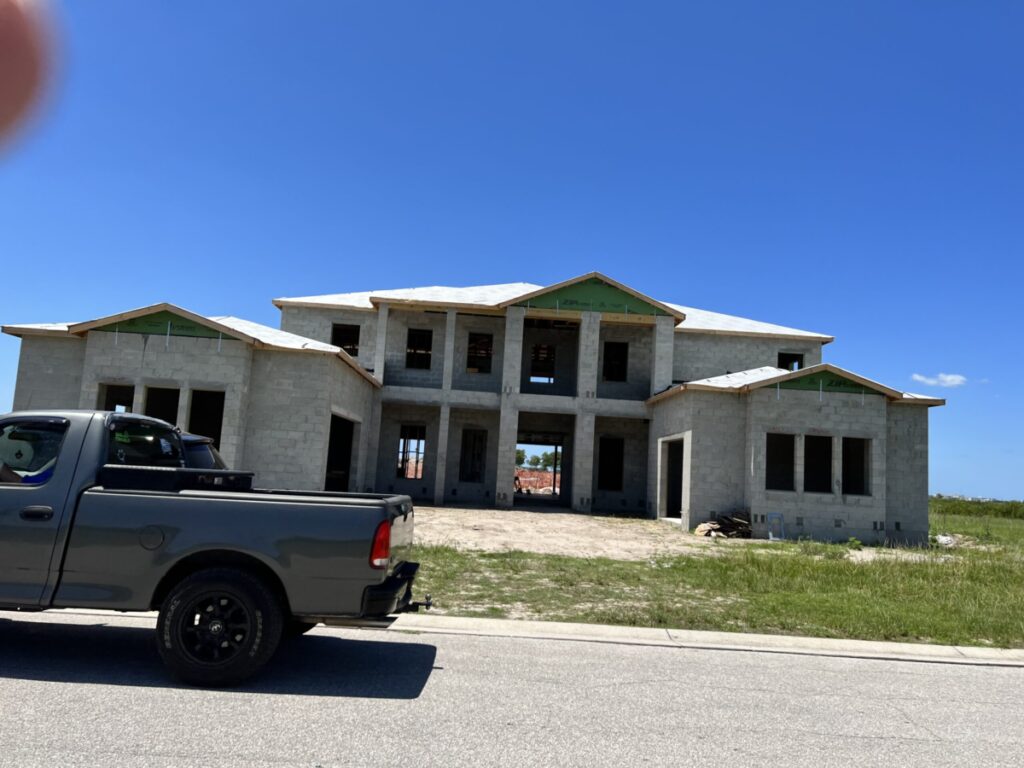 Pre Stucco Two Story New Residence