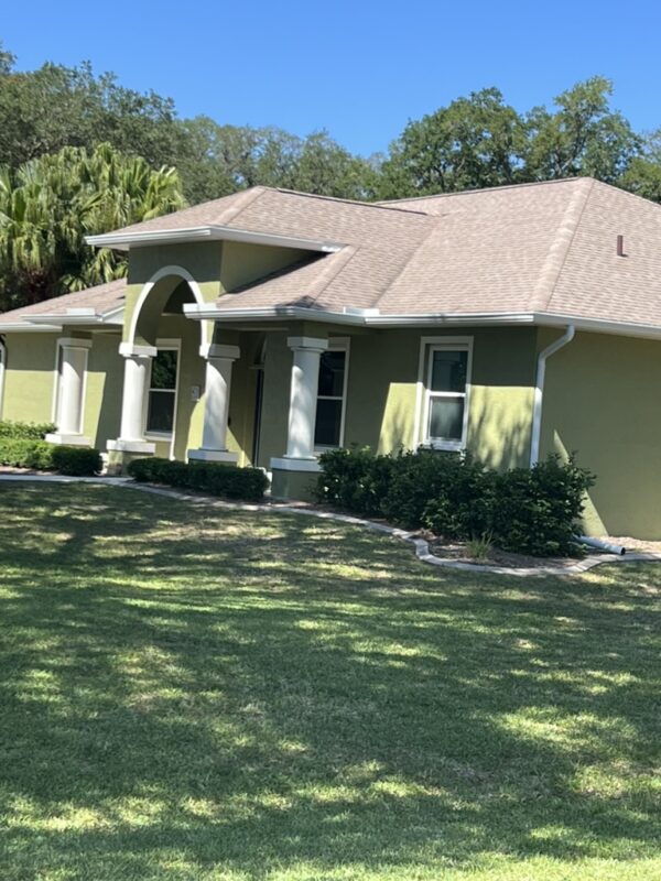 Sand finish stucco needs to be repaired after new windows are installed. stucco banding